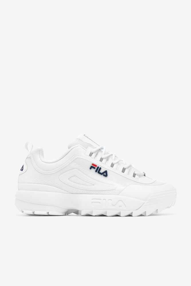 Fila Disruptor 2 No-sew Trainers White - Mens - 03276UOTP